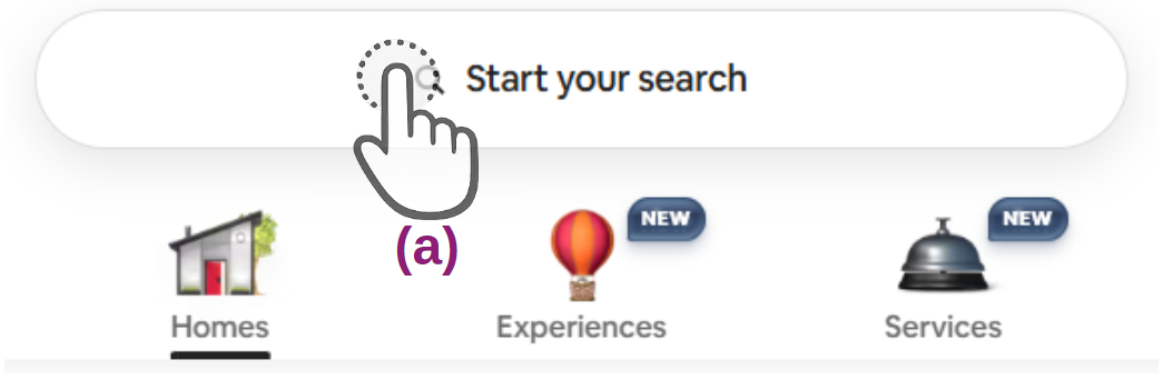 Open Airbnb in browser